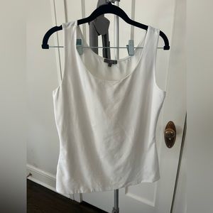 Judy P classic scoop neck microfiber tank top